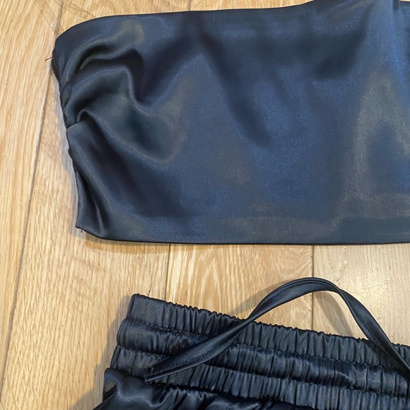 Naked Wardrobe Satin Jogger Set - Small - Picture 5 of 5
